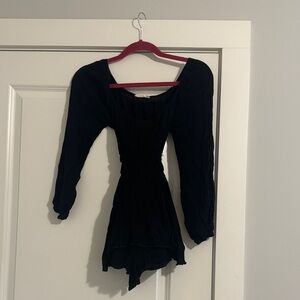 Elegant Black Romper